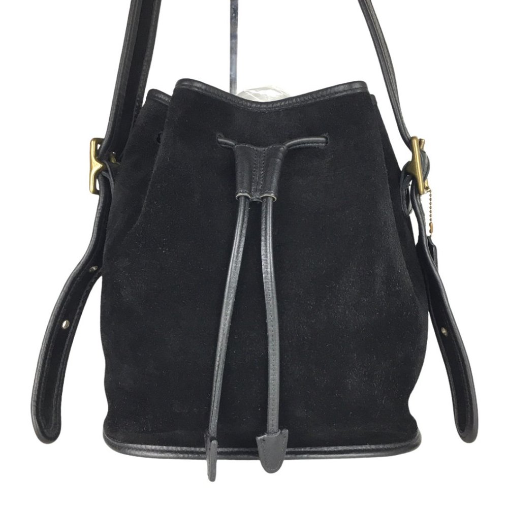 Vintage Coach Suede Berkeley Bucket Bag